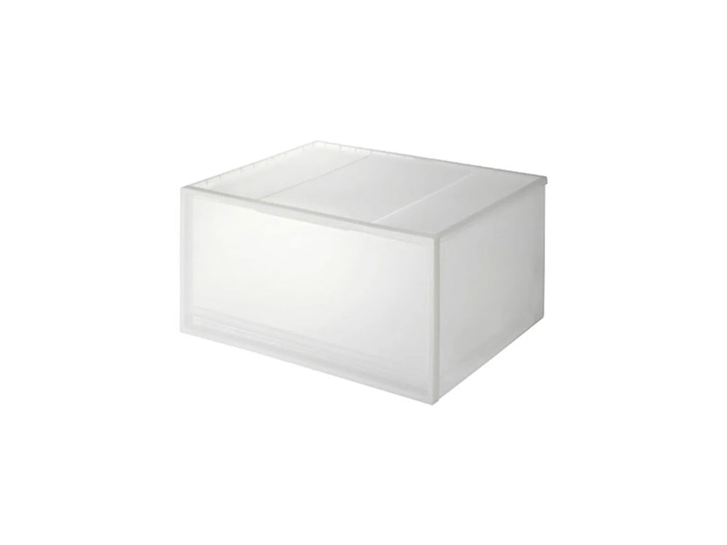 MUJI PP 橫型抽屜儲物箱（C）深型［2件裝］